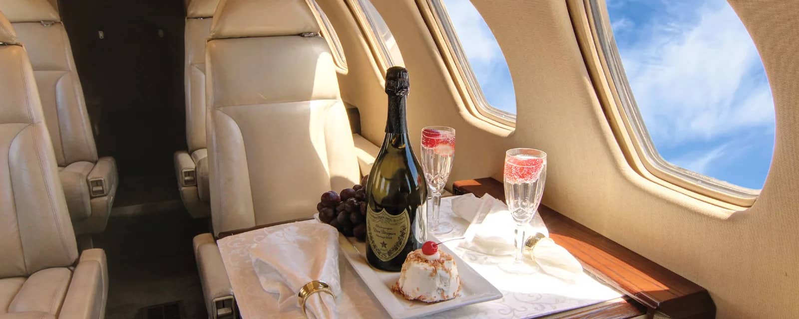 Private Jet Meals