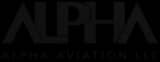 Alpha Aviation Alaska logo