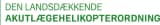 Den Landsdækkende Akutlægehelikopterordning logo