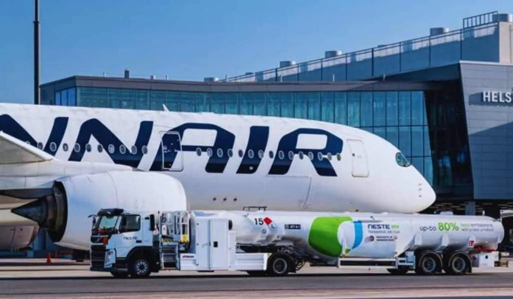 neste and finnair collaboration