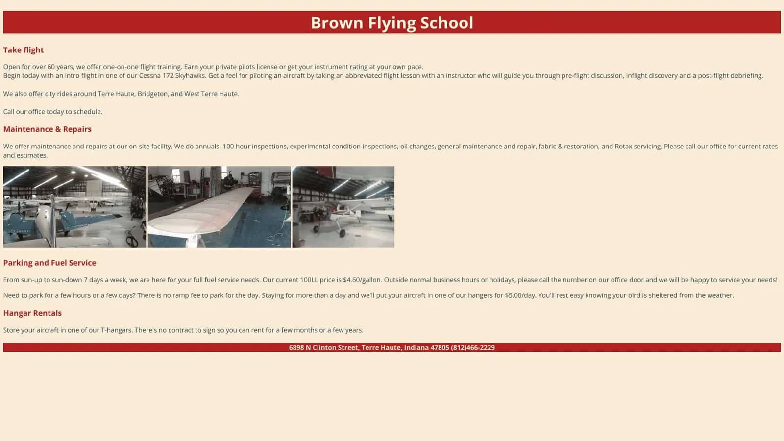 Brown Flying School