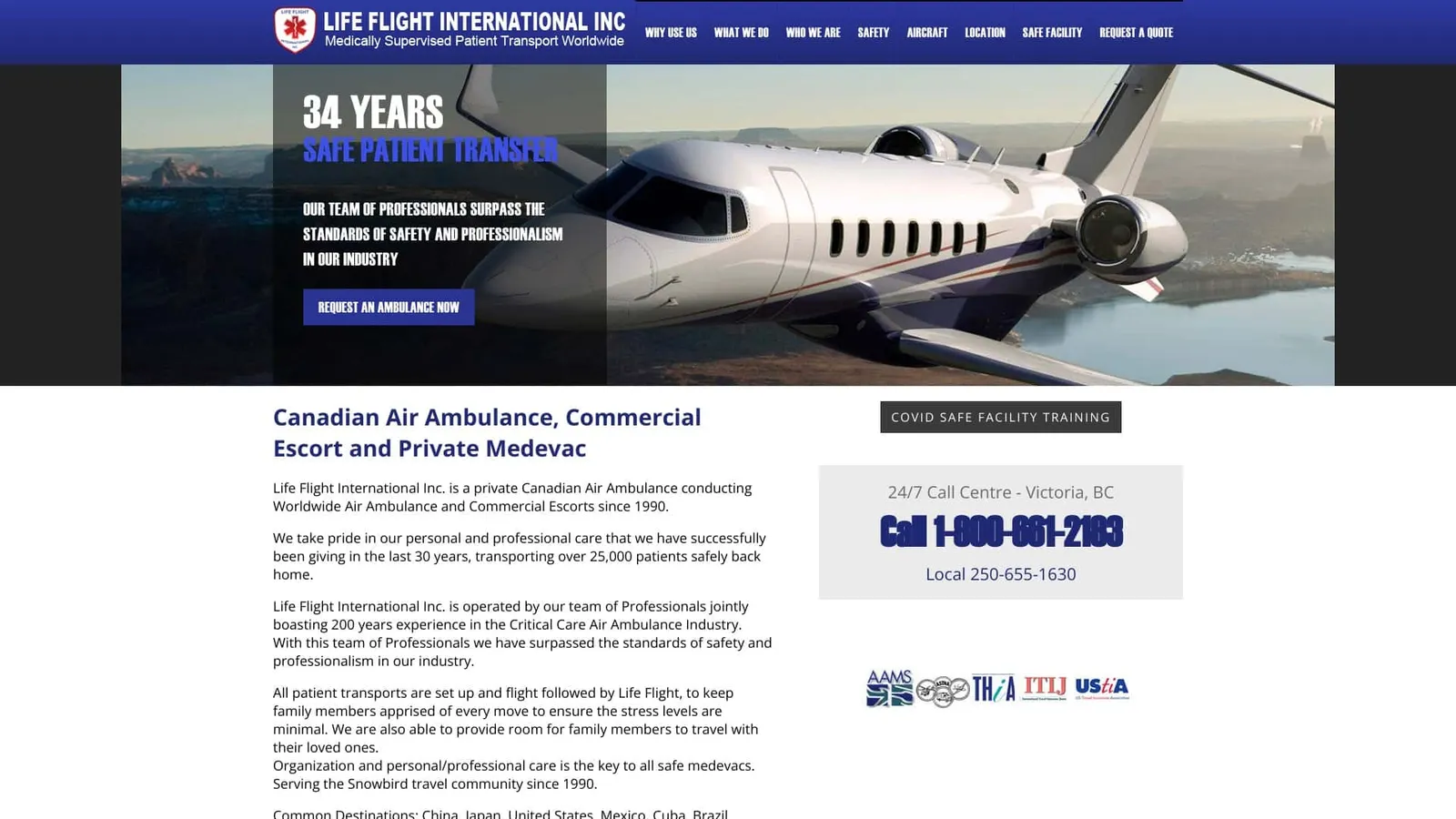 Life Flight International Inc.