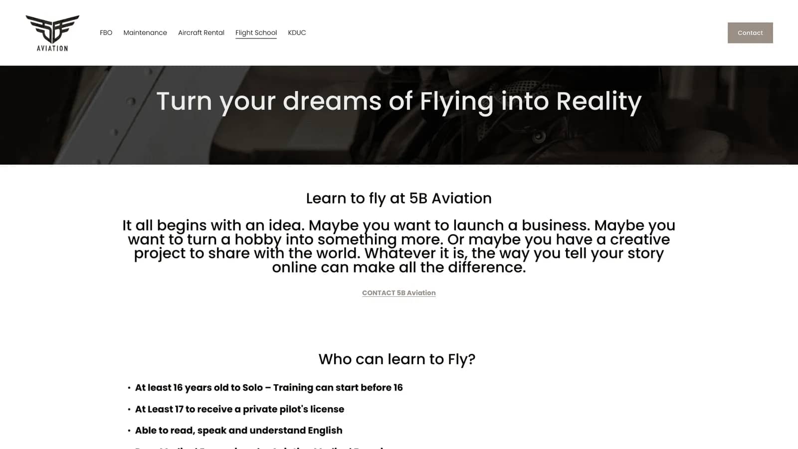 5B Aviation, LLC.