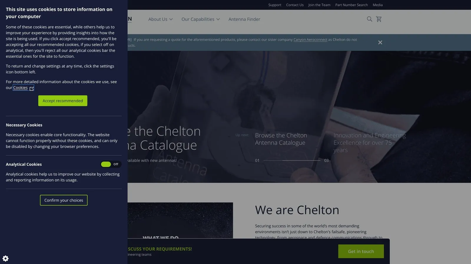 Cobham Aerospace Connectivity (Chelton Limited)