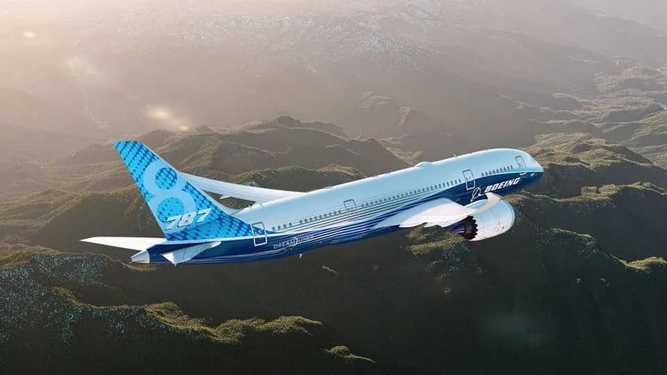 Boeing designed the 787-10