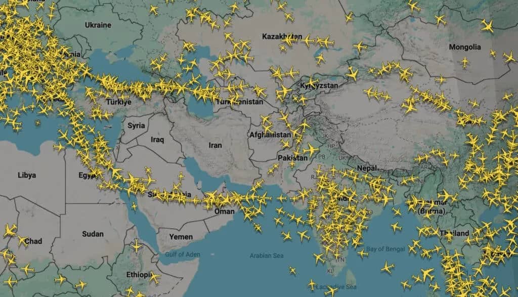 Middle East Closures
