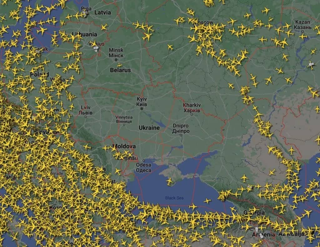 Why Airlines Avoid Conflict Zones