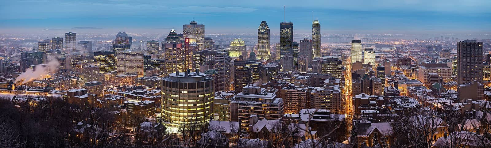 Montreal Twilight Panorama 2006