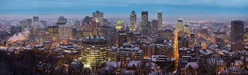 Montreal Twilight Panorama 2006