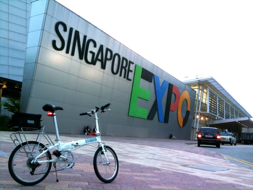 The Singapore Expo.