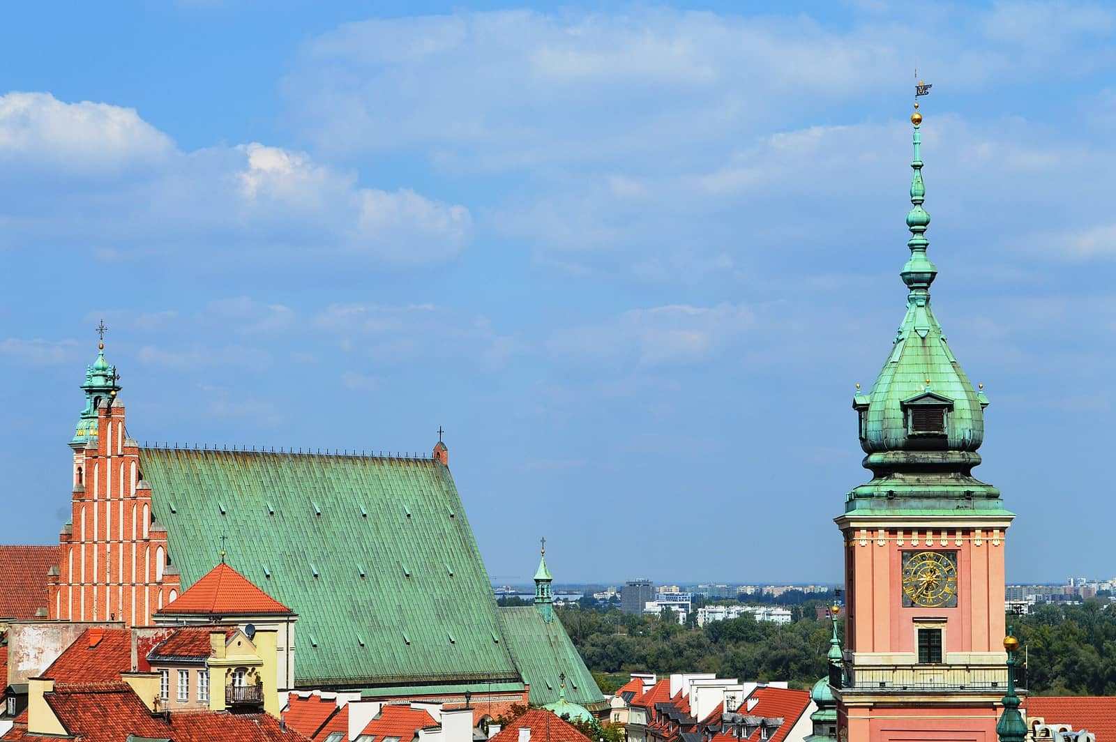 Warsaw 2023 039 Palace Cathedral Skyline