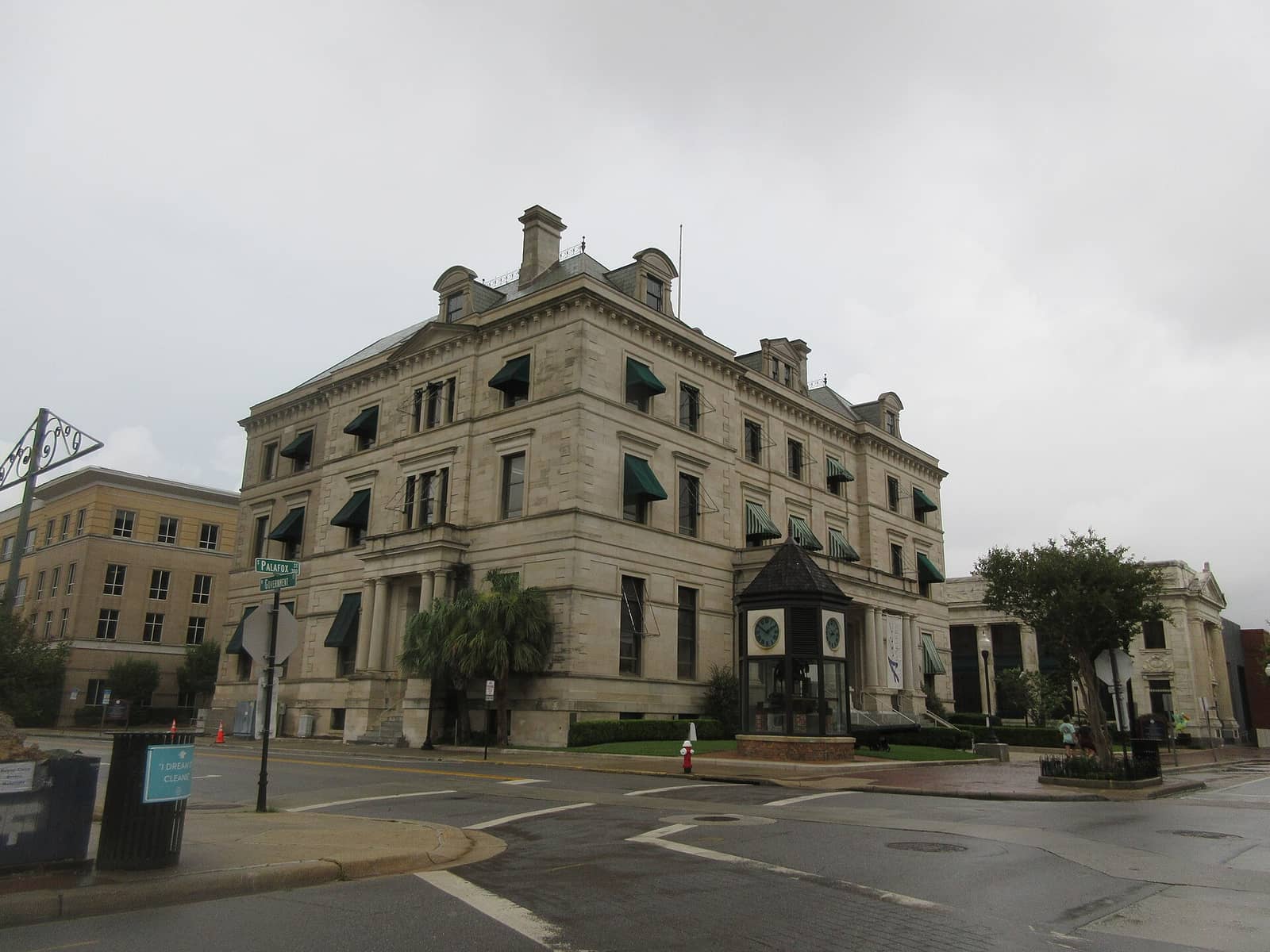 Rainy day on Palafox Street - Pensacola Florida 30 August 2021