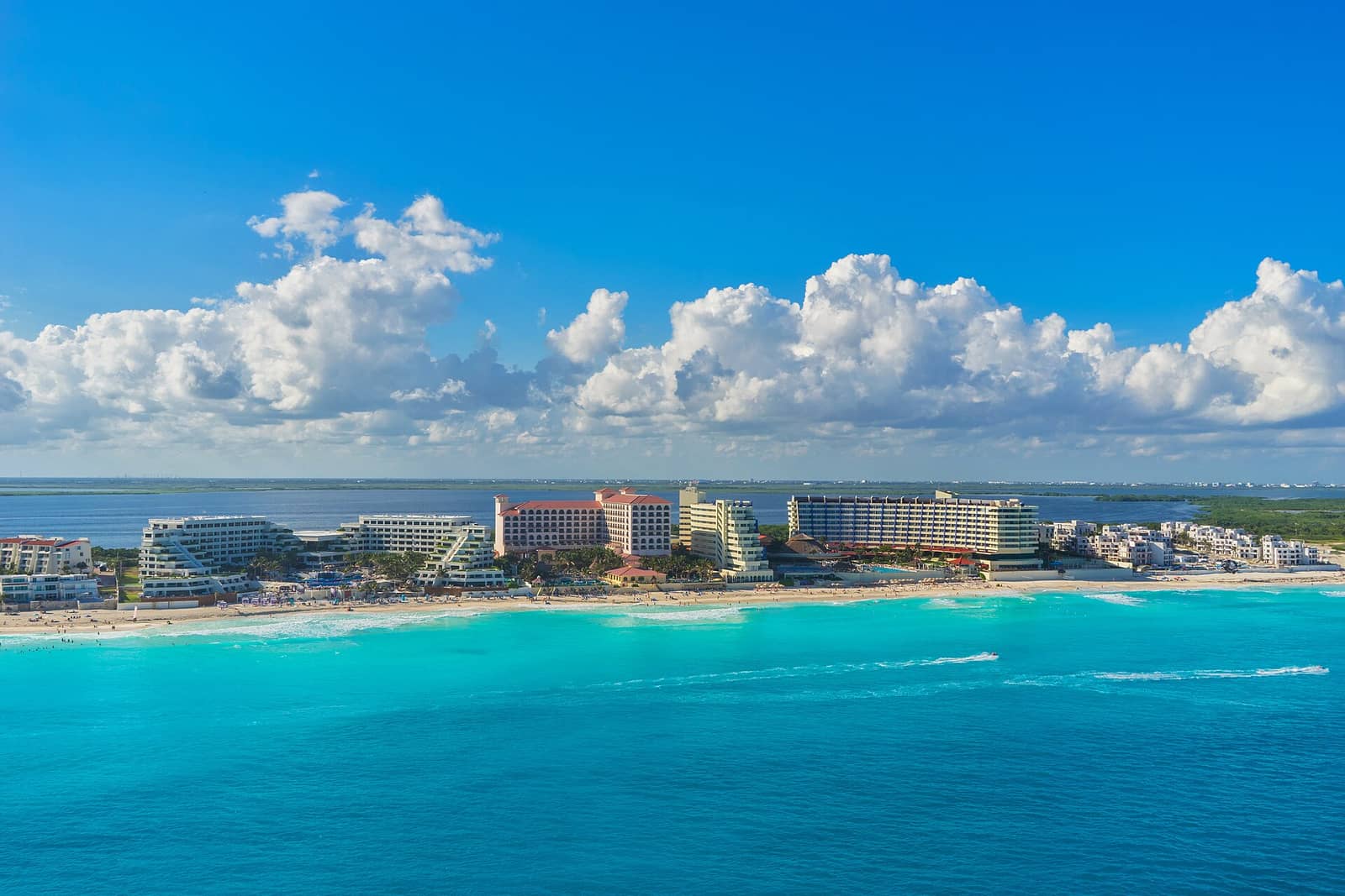 Cancun skyline, Mexico