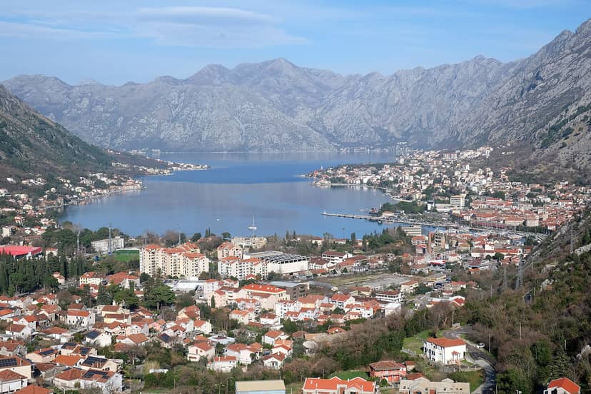 Bay of Kotor, Montenegro.
