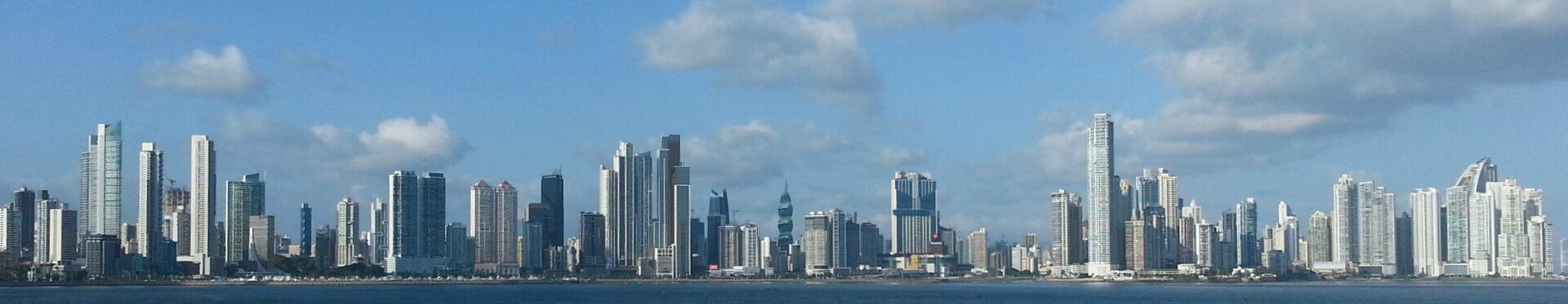 Skyline Panama City, Panama.