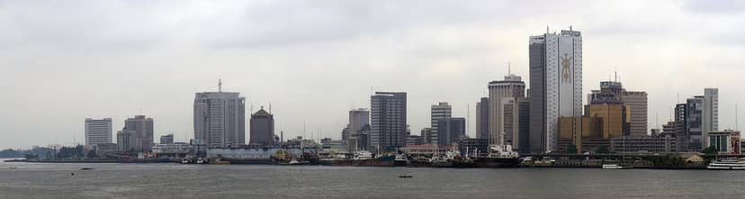 Skyline of Marina, Lagos city