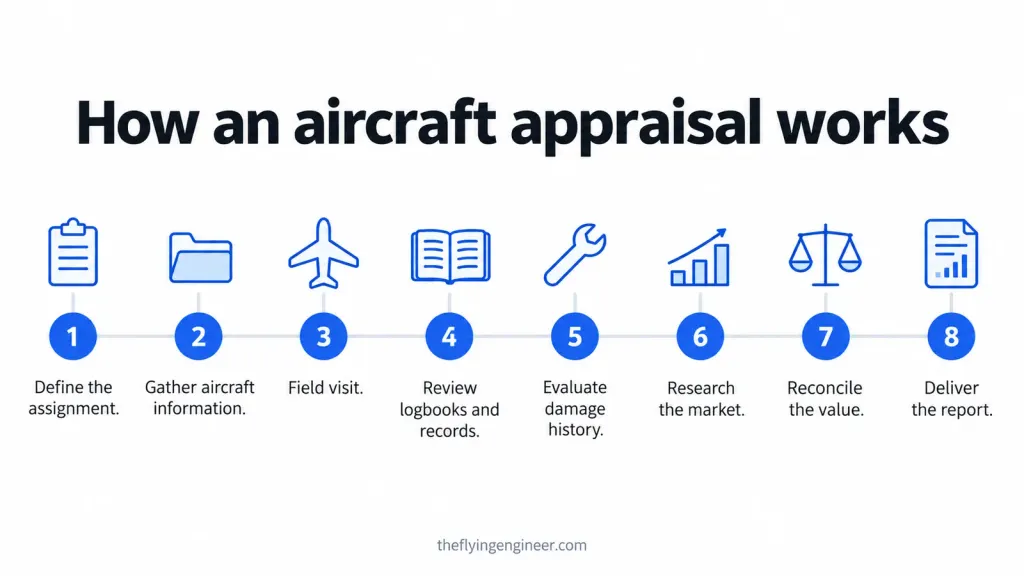What Is Involved in an Aircraft Appraisal? A Step-by-Step Guide