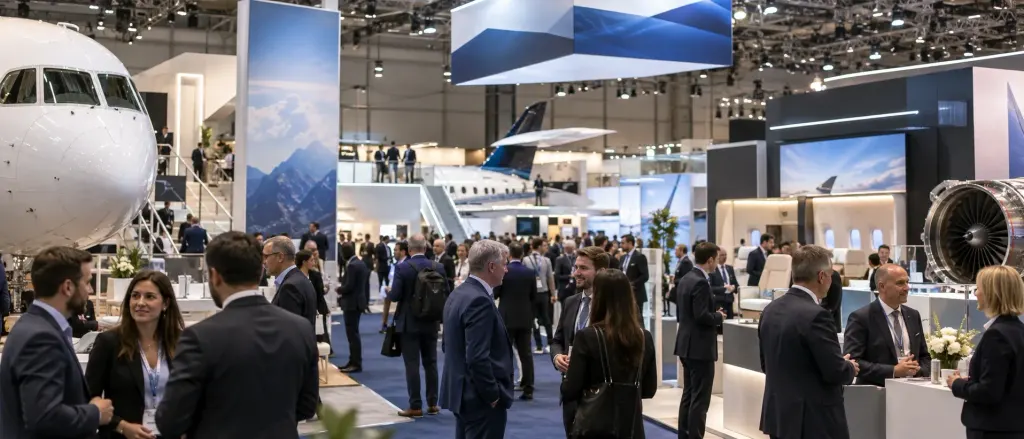We followed 20,000 aviation companies across 462 shows. Here is what we found