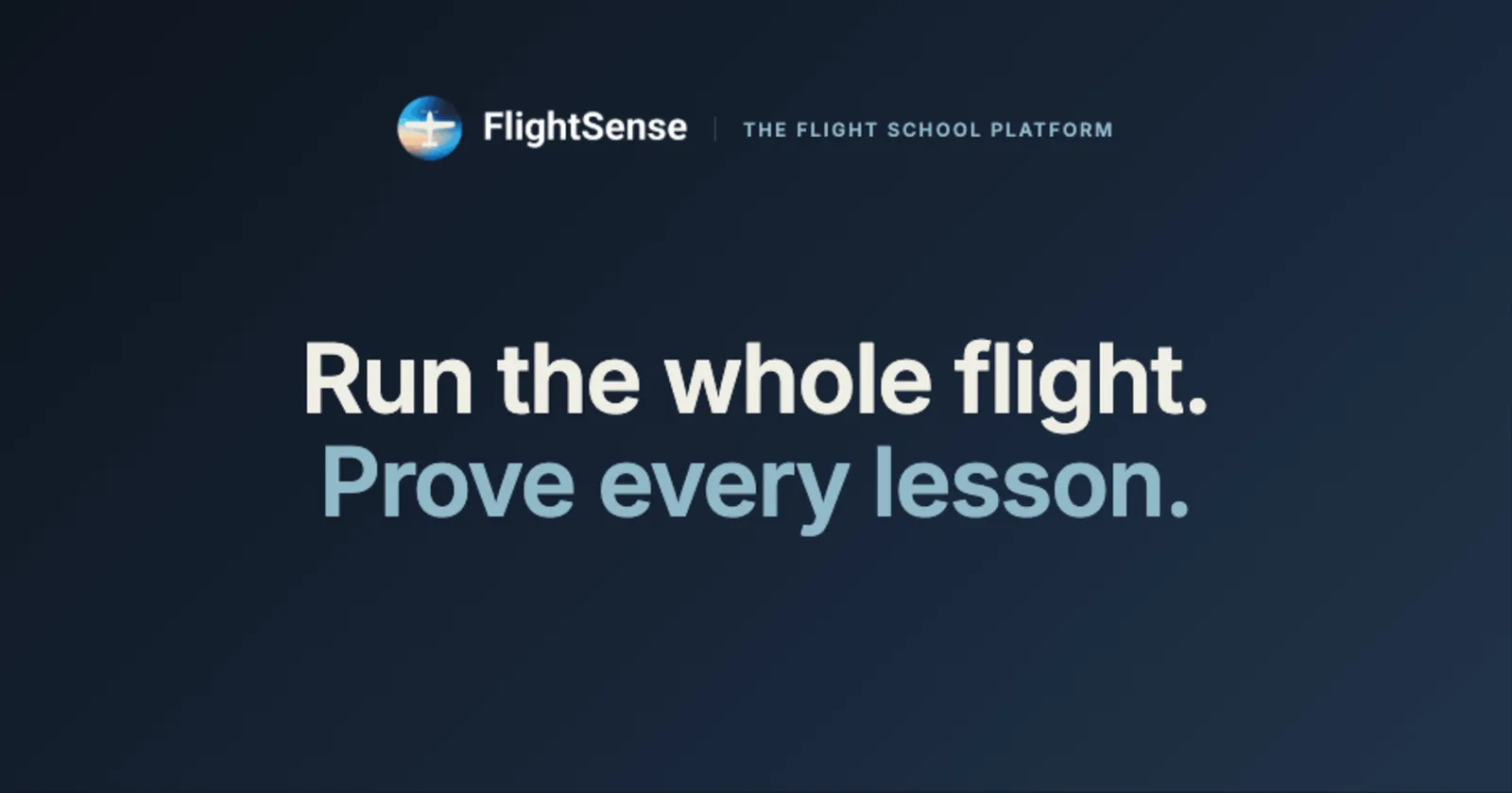 FlightSense: photo 1