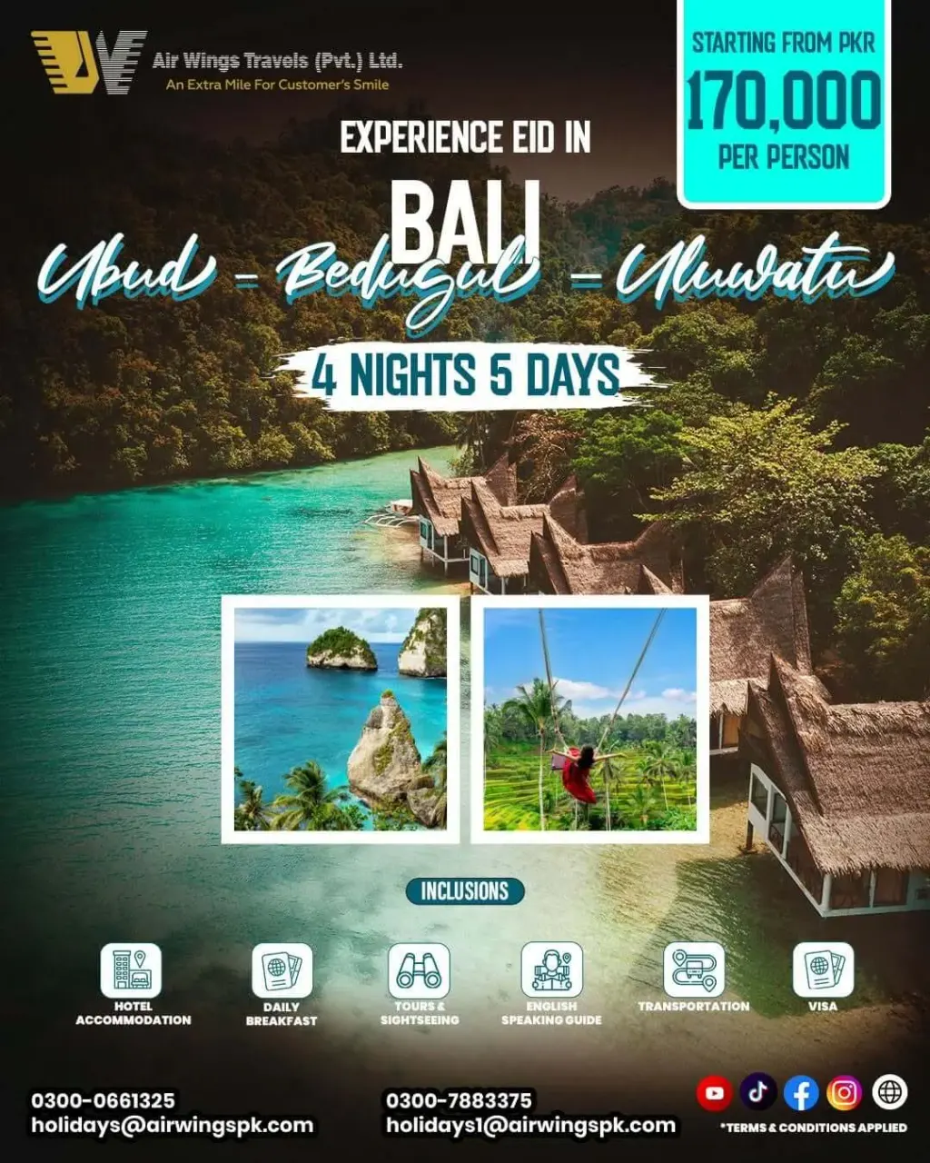 Photo: AIRWINGS TRAVELS, from the company website