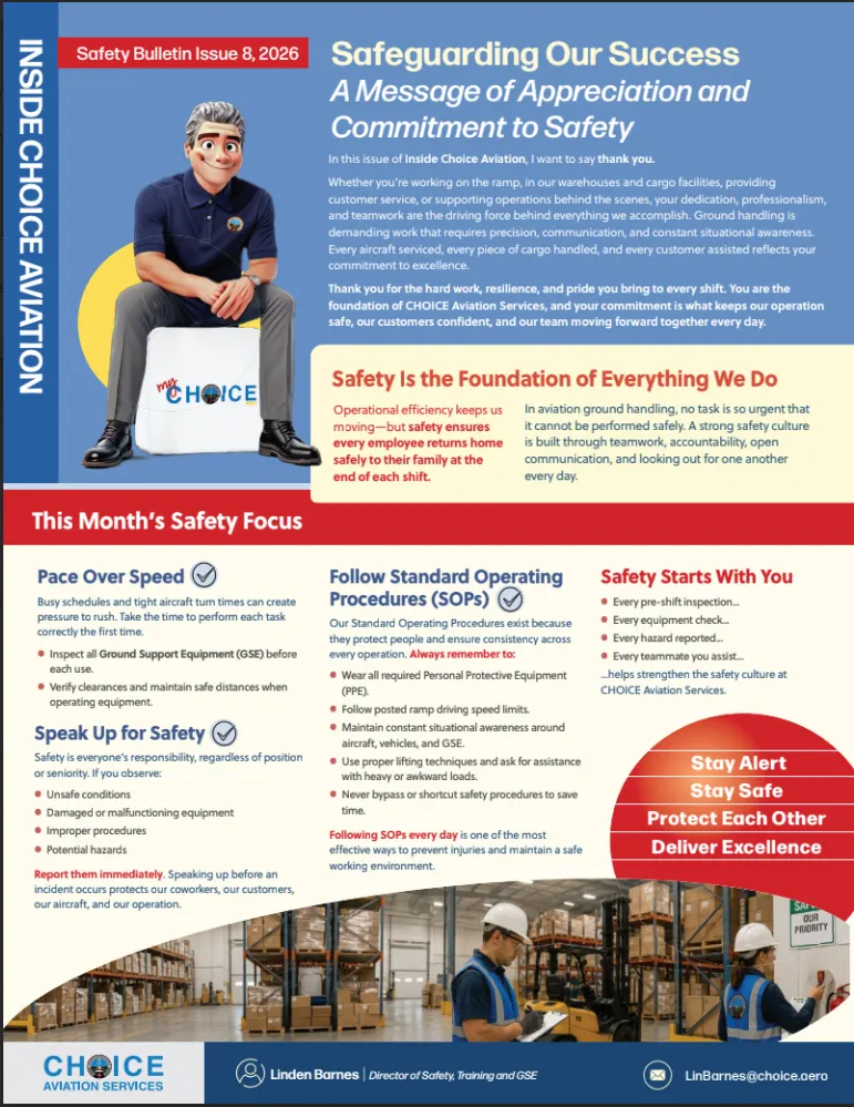 Photo: CHOICE Aviation Services, from the company website
