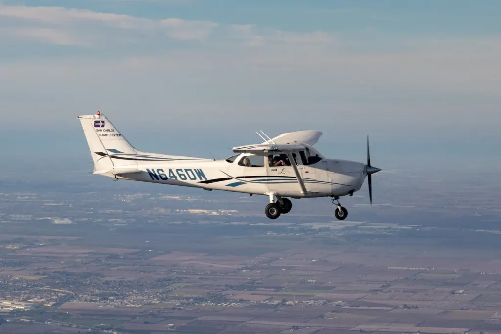 Photo: San Carlos Flight Center, from the company website