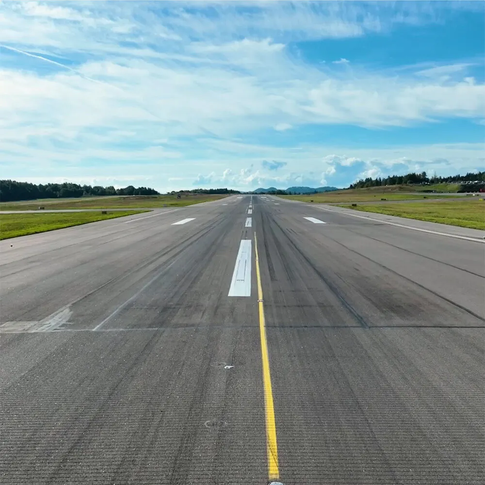 Photo: TORP Sandefjord lufthavn, from the company website