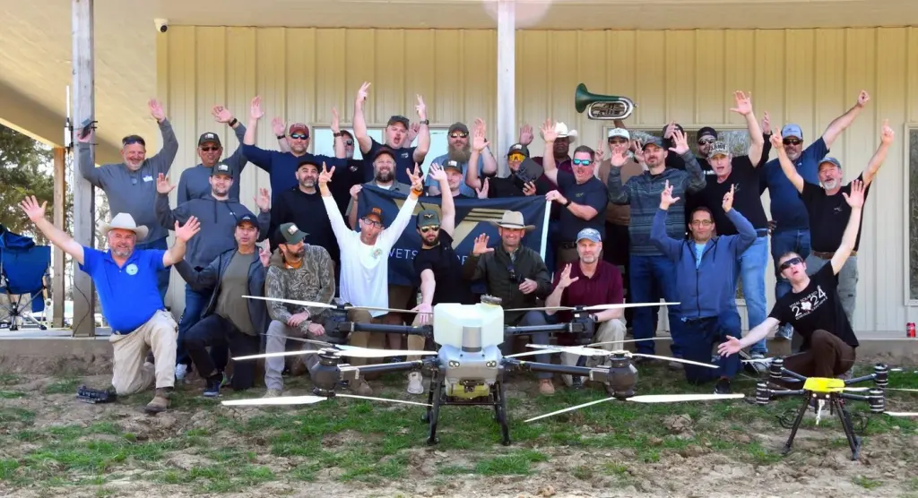 Photo: Vets to Drones, from the company website