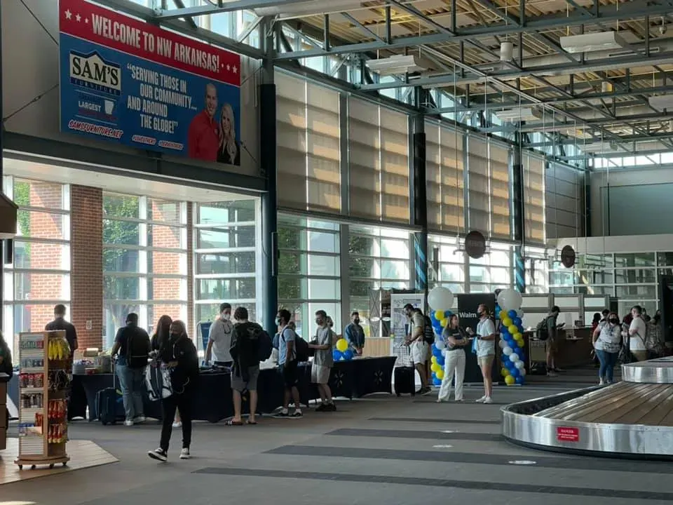 Photo: XNA Northwest Arkansas National Airport, from the company website