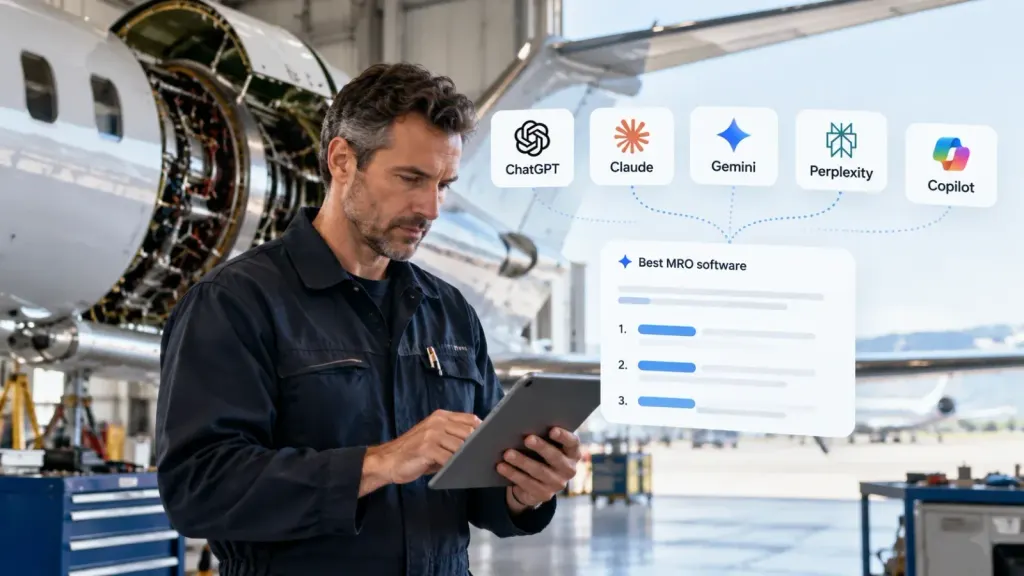 We asked five AI assistants for the best MRO software. Here is what they said.