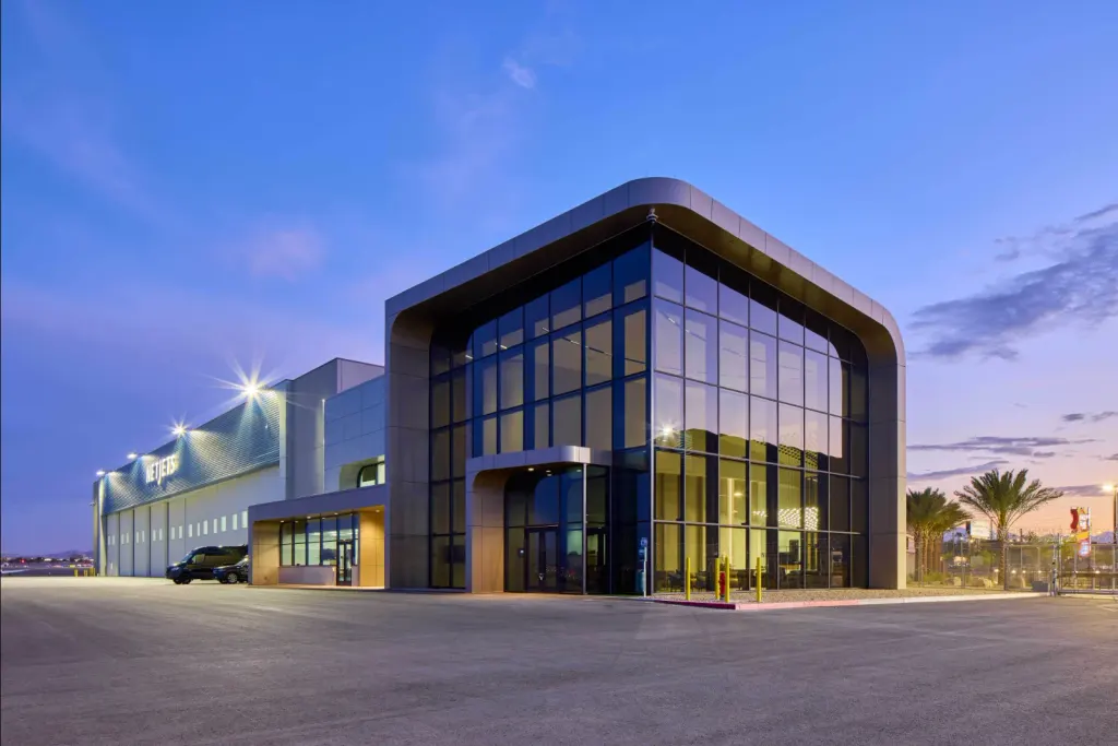 NetJets opens its own private jet terminal and hangars in Las Vegas