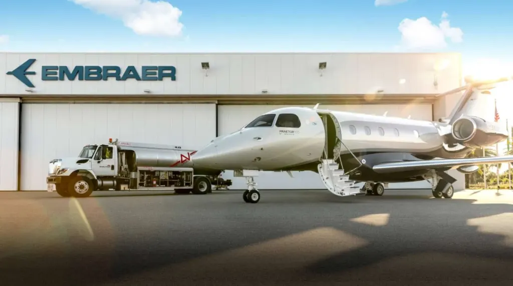 Embraer and Avfuel Partner to Boost Sustainable Aviation Fuel Use