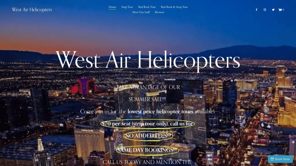 Airwork LLC - Las Vegas website screenshot