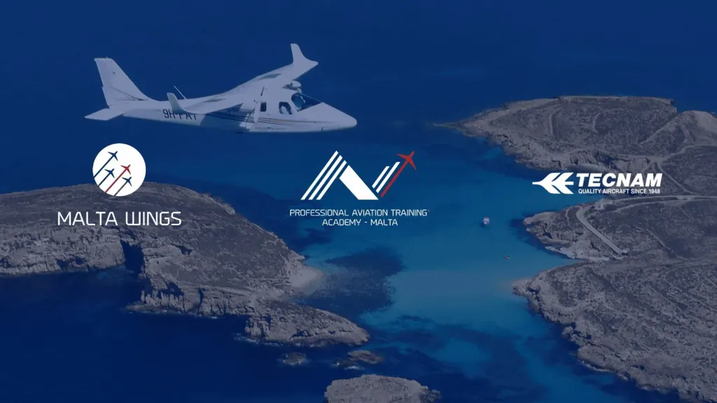 Professional Aviation Training Academy - Malta (MSoF) website screenshot