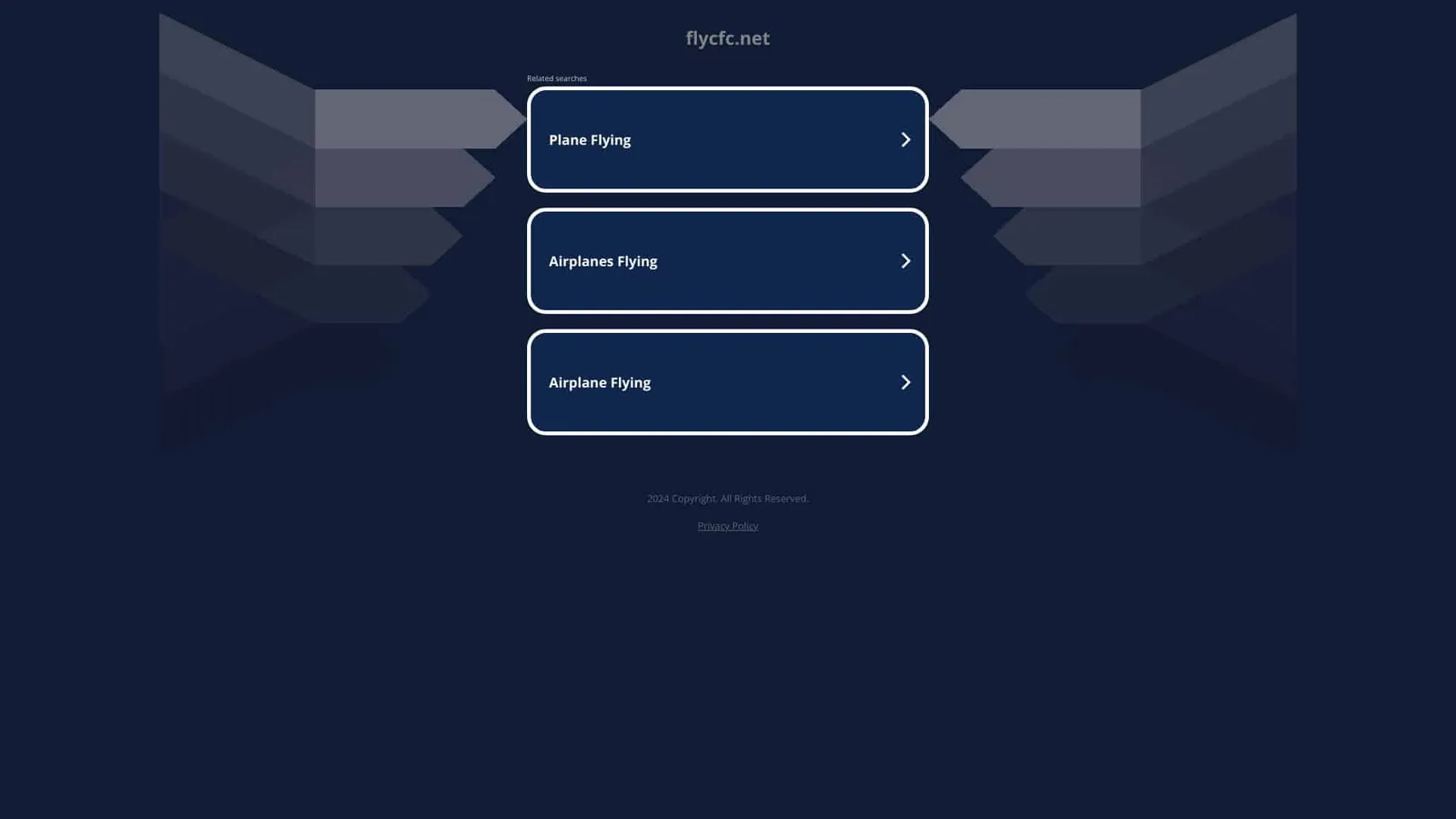 Charlottesville Flight Center website screenshot