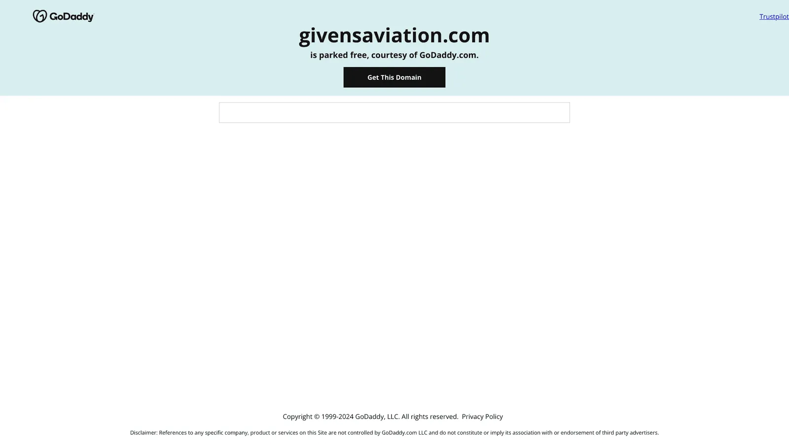 Givens Aviation website screenshot