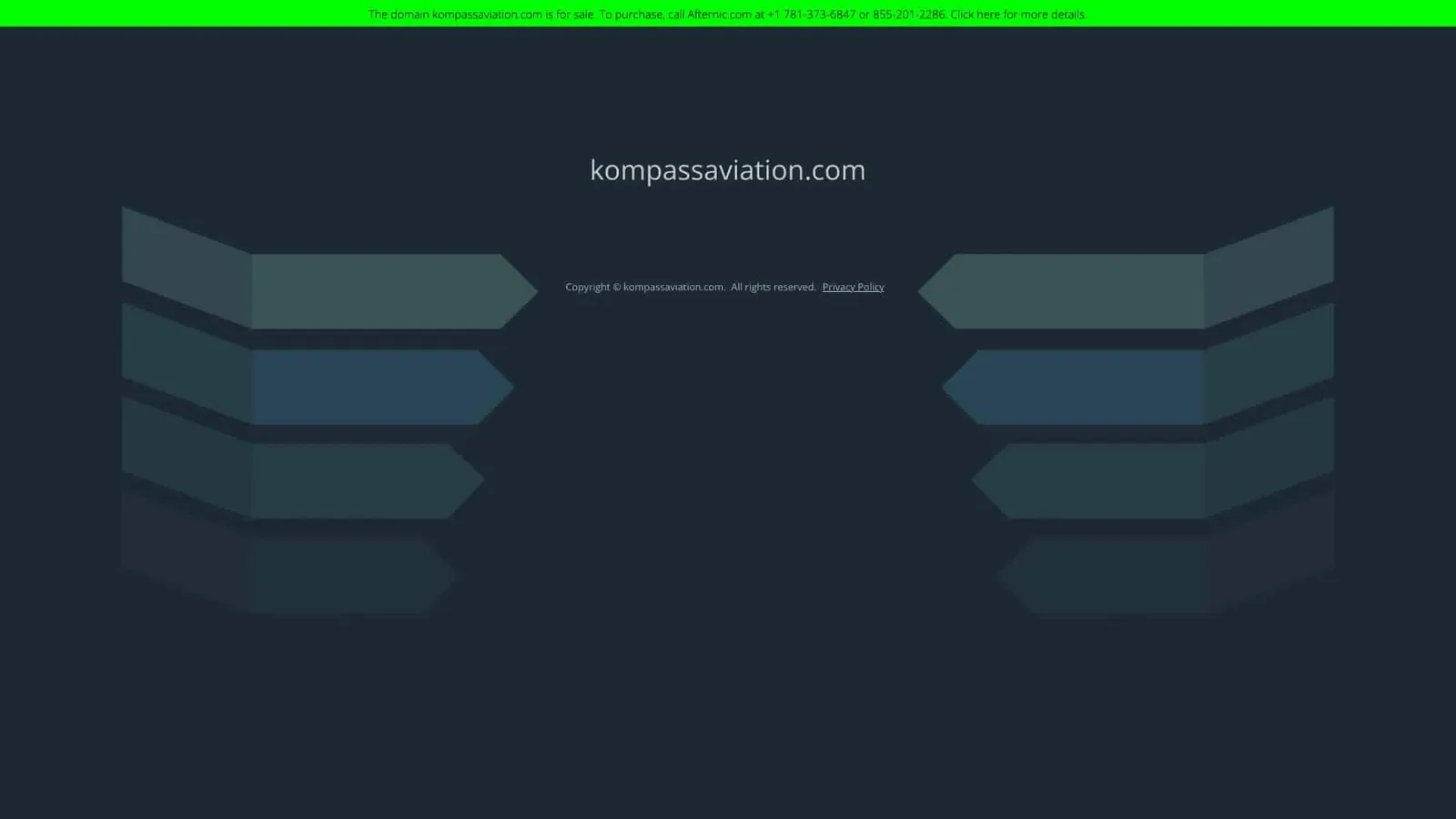 Kompass Aviation website screenshot