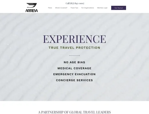 Picture of ARREVA Advantage company website.