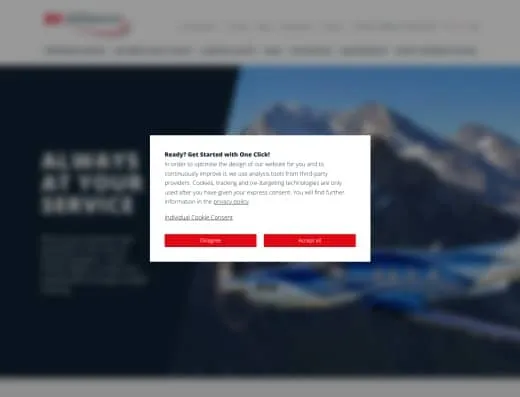 Picture of Air Alliance Medflight company website.
