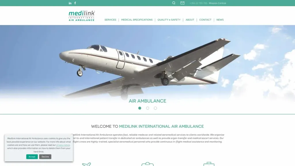 Medilink International Air Ambulance: photo 1