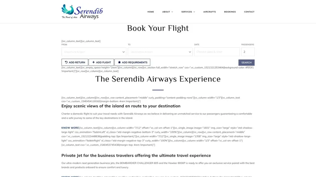 Serendib Airways: photo 1