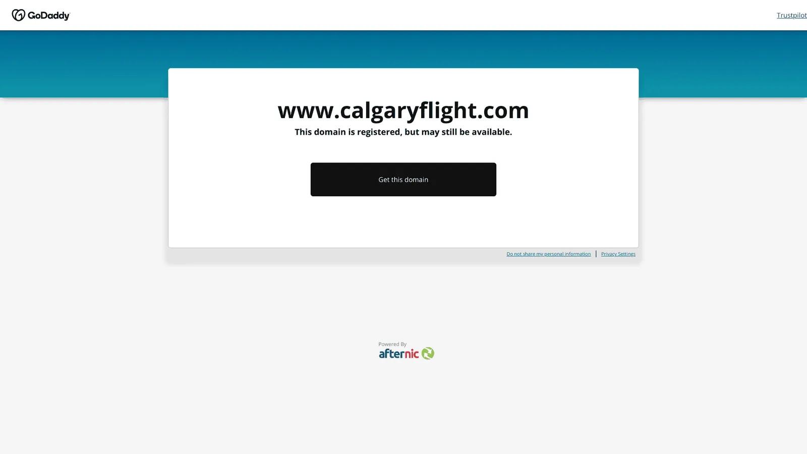 Calgary Flight Training Centre website screenshot