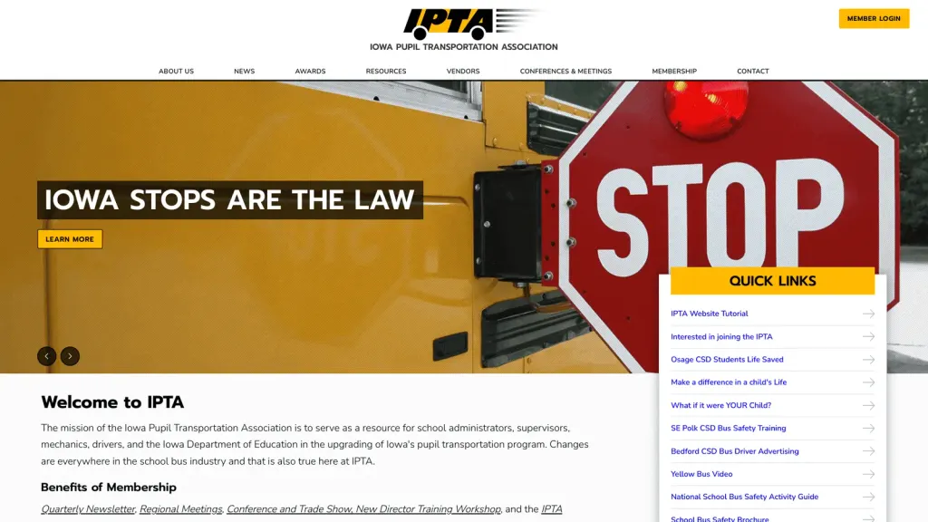 Storm Flying Service website screenshot