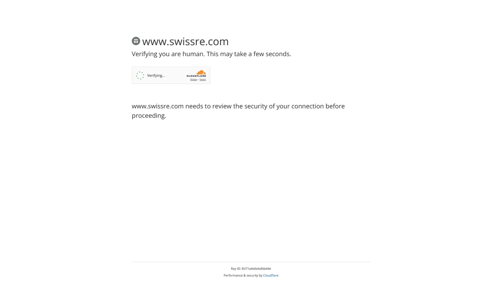 Swiss Re Aviation website screenshot