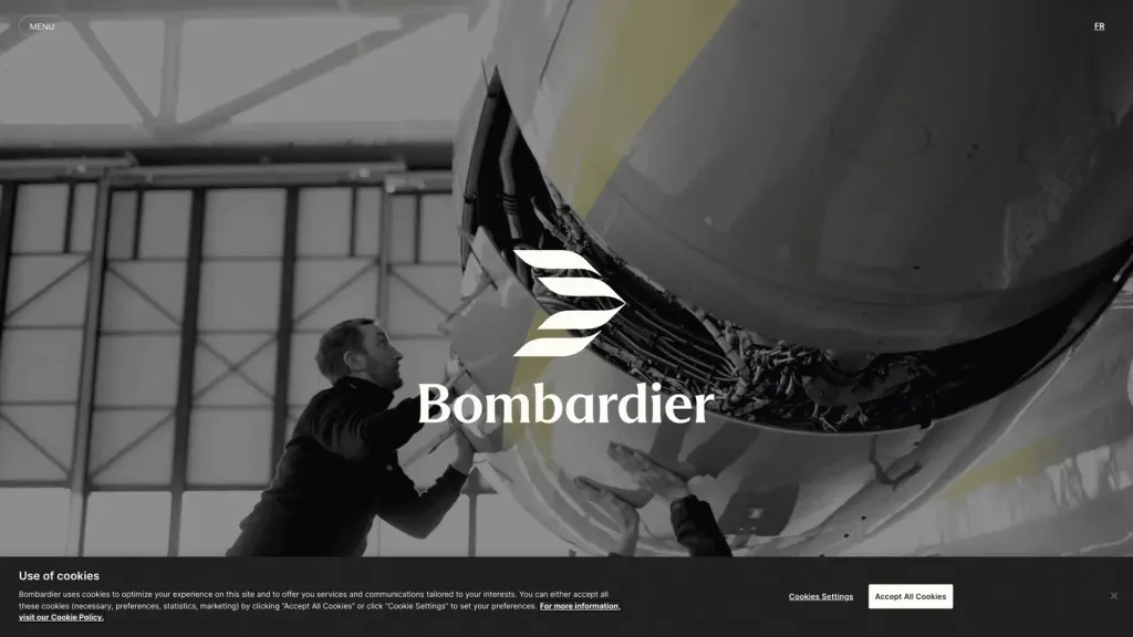 Bombardier Capital website screenshot