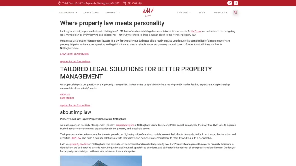 Lennon, Murphy & Phillips LLC website screenshot