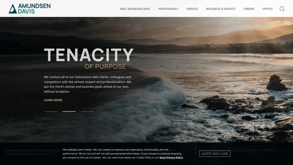 SmithAmundsen LLC website screenshot