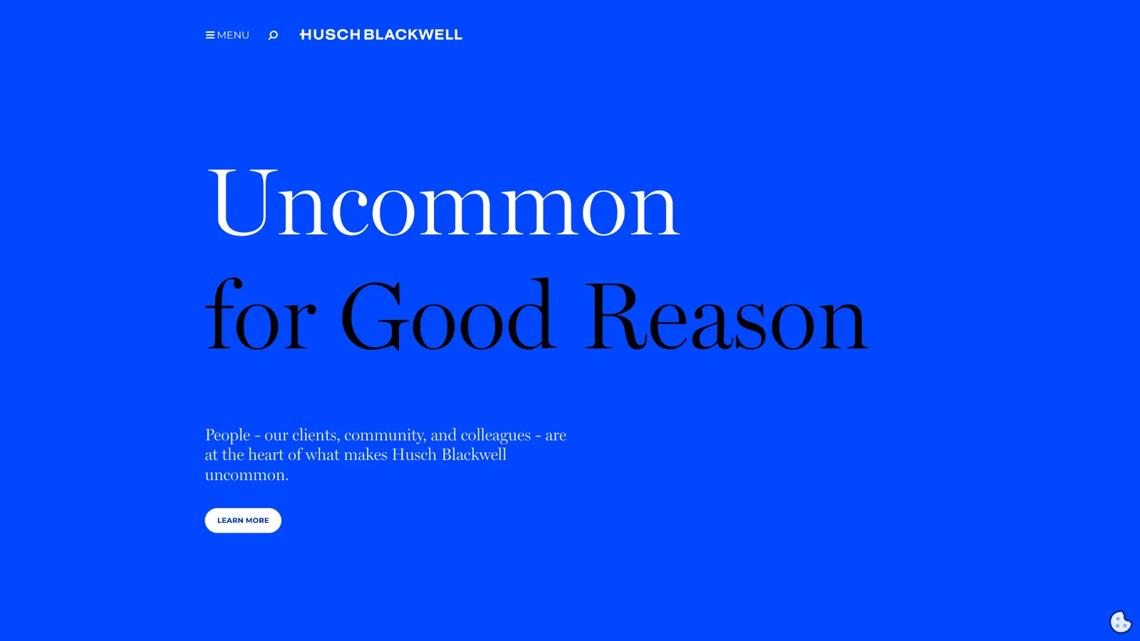 Husch Blackwell LLP website screenshot