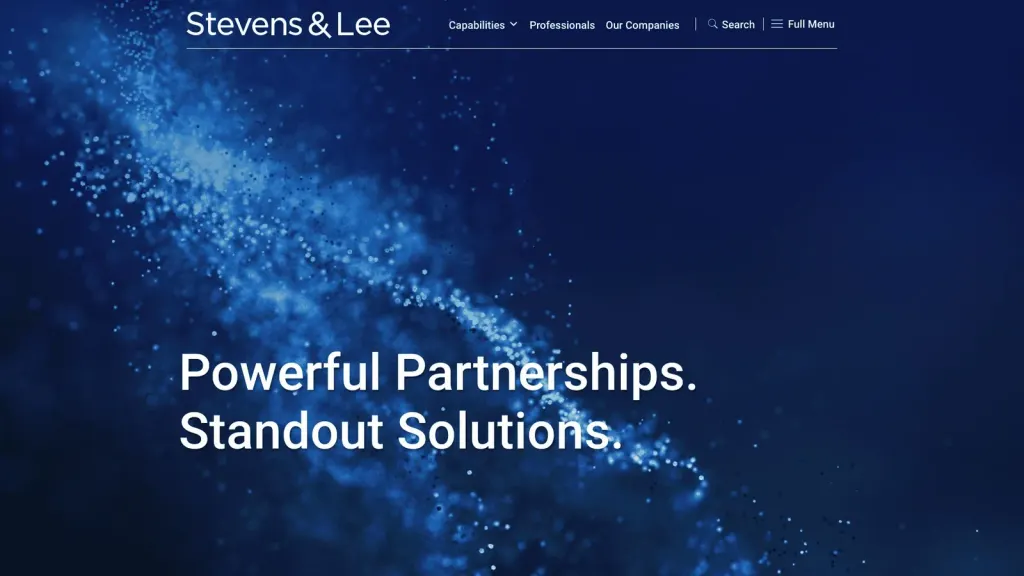 Stephens & Lee PC website screenshot
