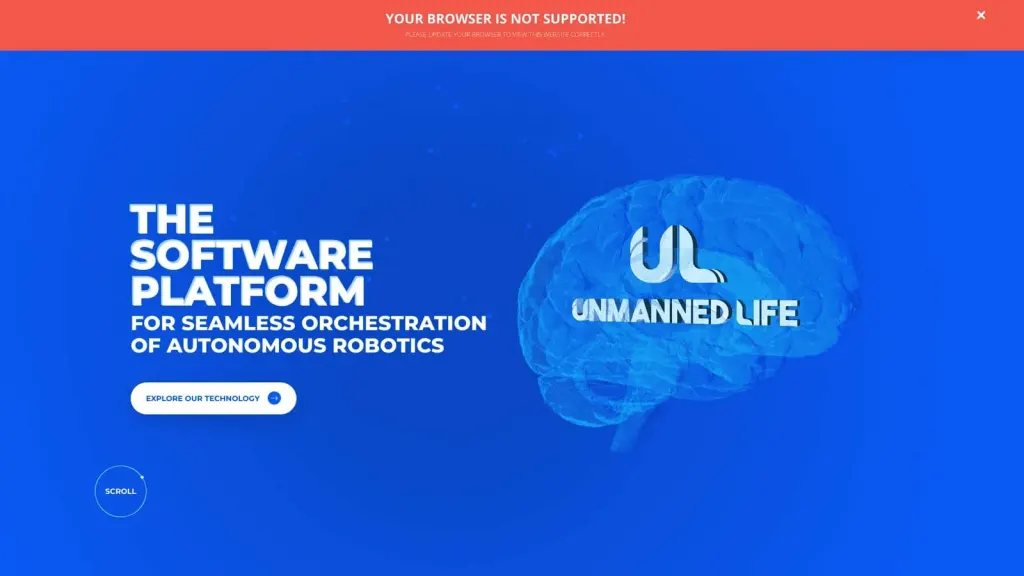Unmanned Life website screenshot